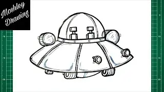 How to Draw Rick and Morty Spaceship