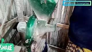 আতপ চাল গুড়ি করার মেশিন। atop chal guri korar mesin. Prottasha Enterprise