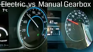 Manual vs. Automatic Vs. Electric Acceleration 0-160 KM/H