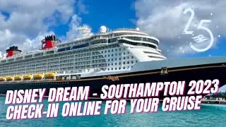 Disney Cruise Line - How to Check-In ONLINE or APP