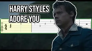Harry Styles - Adore You Guitar Tab Tutorial