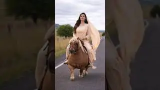 Short & Fat Horse at Full Speed?! 🐎💨 Unreal Ride!