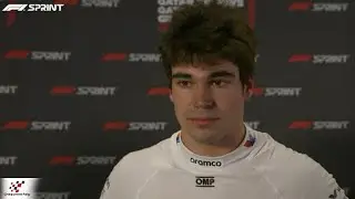 Lance Stroll: Traffic thwarted my efforts | Post Sprint Qualifying Interview Qatar GP 2024