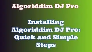 Algoriddim DJ Pro: Quick and Easy Installation and Download  License Code: EZC--EZJ