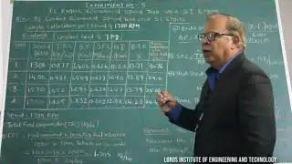 Thermal Engineering : Experiment 05
