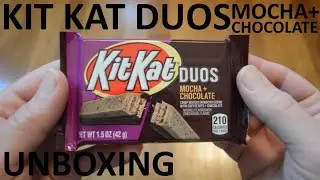 Unboxing Kit Kat Duos Mocha + Chocolate