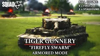 Tiger Tank vs Firefly Swarm - 1 Run Highlight | SQUAD 44