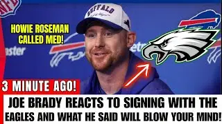 🚨YOU WON'T BELIEVE WHAT JOE BRADY ABOUT SIGNING AS DEFENSIVE COORDINATOR WITH THE EAGLES