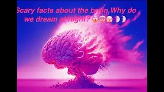 Scary facts about the brain, Why do we dream at night?😴🤯 #quotes