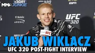 Jakub Wiklacz confident in judges scoring after Patchy Mix split decision win | UFC 320