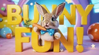 Bunny Kids English Music | Funny Rabbit Nursery Rhymes and Bunny Dance Songs for Toddlers