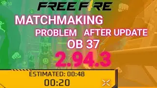 FREE FIRE MATCHMAKING PROBLEM Estimate high 😭😭