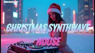 Christmas Synthwave x Deep House | Cozy Snowy Night Synth Atmosphere Mix