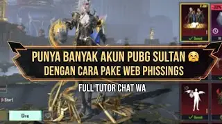 Rahasia! tutorial dapat akun pubg sultan gratis | pake trik phisinggss 100% work
