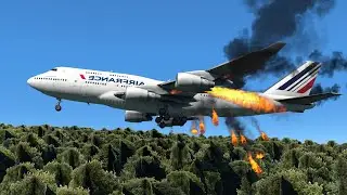 🔴LIVE Boeing 747 Emergency LANDINGS |  Live Plane Spotting X-PLANE 11