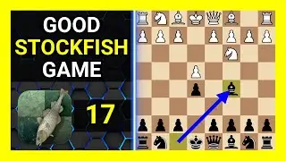 Good Stockfish 17 Chess Game, Vienna Game, Anderssen Defense