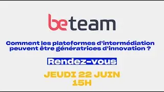 Vid&eacute;o teasing atelier BeTeam - UDA 2023