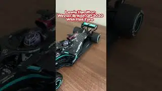 Minichamps 1:18 Mercedes-AMG W11 Lewis Hamilton Winner British GP 2020 Flat Tyre #lewishamilton