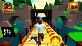 Temple Run but entirely AI-Generated😂