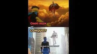 Omni Man vs Conquest #shorts #invincible