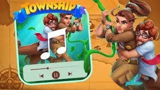 Township 🎵 Island Adventure Theme Music | 10-Minutes