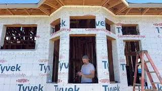 Day 2 of Main House Windows