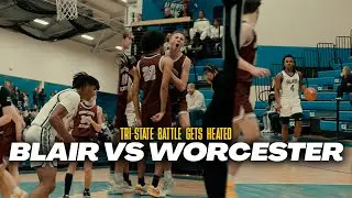 2026 4-Star Deron Rippey Jr & Blair Academy Gets Tested Against Worcester Academy 👀
