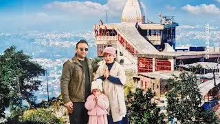 आज किए  माँ चंडीमाता  के दर्शन 🙏 krishu पर  बन्दर  ने  किया हमला 😅🤣#uttarakhand #vlogger #Haridwar 