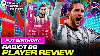 Cavallo Pazzo!! Rabiot 88 FUT Birthday Player Review Fifa 23 // FUT Birthday Review Fifa 23