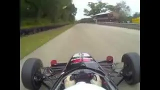 Kyle Kirkwood - Blackhawk - First time in open wheel test.