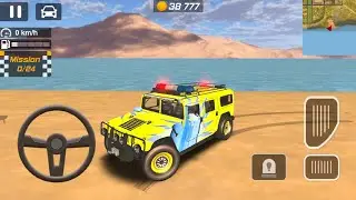Police Drift Car Driving 🚨 - US Police 4X4 Hummer Crazy Offroad - Gameplay #155 - Android GamePlay