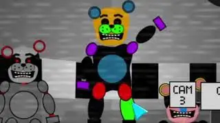 Playing Five Nights at Spring Bears 2 Remastered (scratch studio)