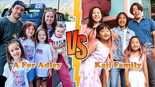 A For Adley VS Kaji Family Transformation 🌟 From Baby To 2026