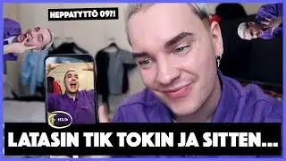 LATASIN TIKTOKIN JA JOTAIN JÄRKYTTÄVÄÄ TAPAHTUI...