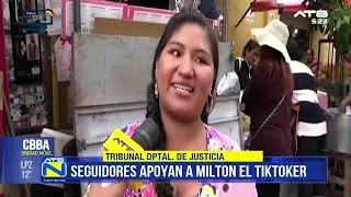 “Todos somos chocolate”: seguidores de Milton Apaza exigen su liberación en el TDJ
