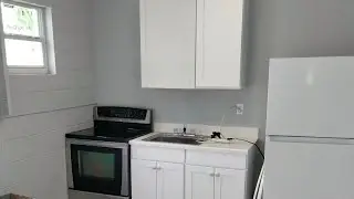 Build a small kitchen.,but look bigger$$$