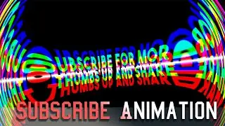 #Subscribe Animation | Royalty Free Footage | Motion Graphics | Free  Dynamic Animation