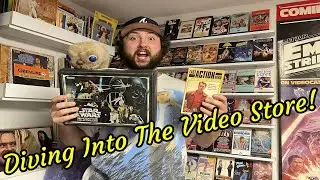 Diving Into The Video Store! (Displays, Collectibles and Oddities)