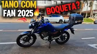 1 ANO COM A FAN 2025 QUANTOS KM ELA TA OQUE GASTEI COM ELA RECOMENDARIA?