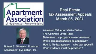 RE Tax Assessment Appeals in PA