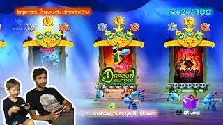 Rayman Legends - Oczy węża, Zabójca smoków, Światowe tournee babuniek [wersja 8-bitowa]