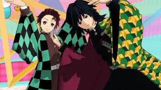 鬼滅のMMD 義勇&炭治郎で【メズマライザー】