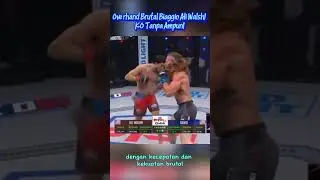 Overhand Brutal Biaggio Ali Walsh! KO Tanpa Ampun!... #ufc #mma #boxing #muaythai #fightnight
