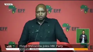EFF Deputy President Floyd Shivambu resignation