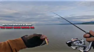 AMIS REEL UL PALING RINGAN DI BUMI HEMUS CALISTA SW 800 TES PAKE MAIN MICRO JIG PINGGIR PANTAI