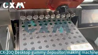 CX-20Q Desktop Candy Depositing Machine | Small Batch Gummy Production Demo