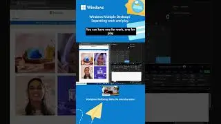 Multiple Desktops | Separating work and play