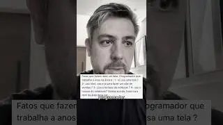 Putz descobriram toda a verdade 😱 fui desmascarado na internet #programacao