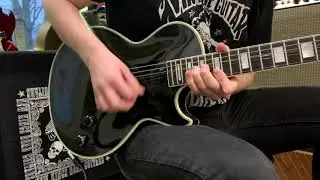 2011 Les Paul Black Custom with a single P90 pickup