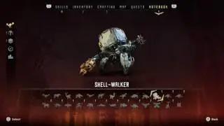 Horizon Zero Dawn Machine Catalogue List of All Machines
